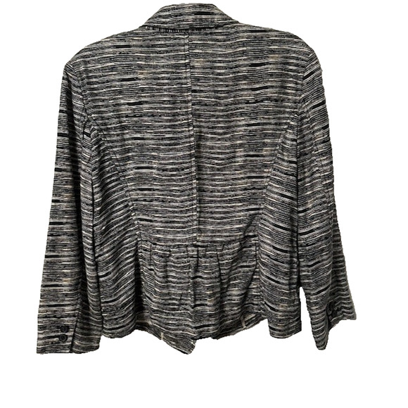 Loft Linen Marbled Blazer Jacket with Buttons Women's Size 10 - Picture 3 of 7
